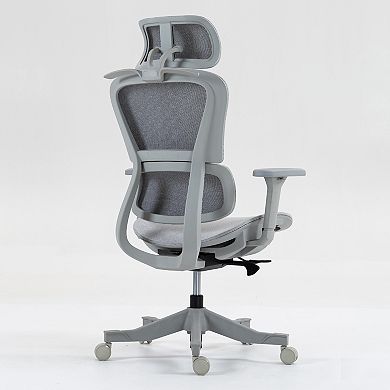 Ergonomic High Back Mesh Office Chair with Adjustable Lumbar Support and 4D Armrests