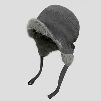 Women's Trapper Hat - Warm Fleece-Lined Winter Hat with Chin Strap