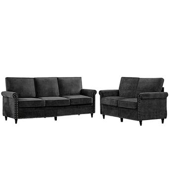 2 pc Living Room Sofa Set