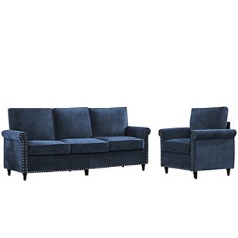 Chenille Sectional Sofa Sets