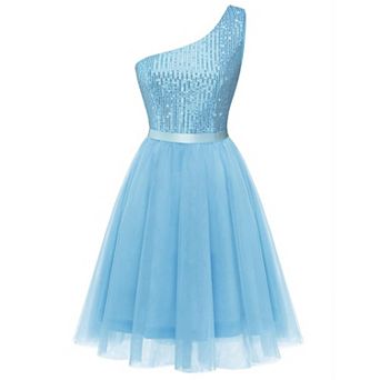 Homecoming Dresses For Teens Sequin Dress Wedding Guest Dresses For Women Cocktail Party Dress Tulle