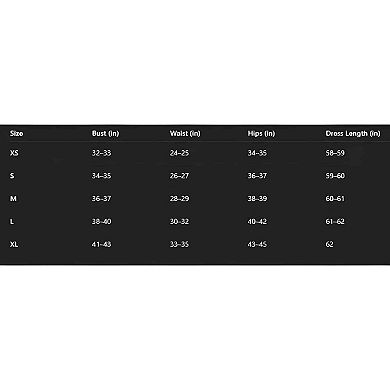 Women’s Long Multi-Way Convertible Bridesmaid & Party Infinity Dress