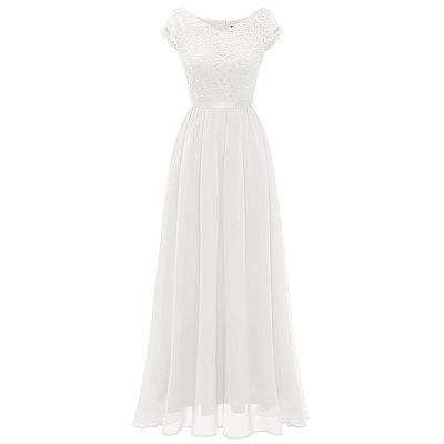slim fit dress slacks White Tulle Lace Long Prom Dress, White A-Line Lace Graduation Dresses –  shopluu