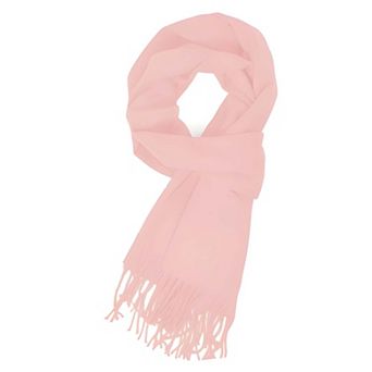 Classic Unisex Winter Scarf, Soft Cashmere-Feel Solid Color