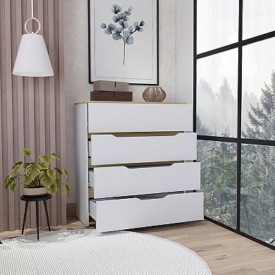 Zoe Dresser, Superior Top, Four Drawers
