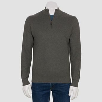 Men's IZOD Honeycomb Quarter-Zip Sweater