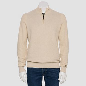 Men's IZOD Honeycomb Quarter-Zip Sweater