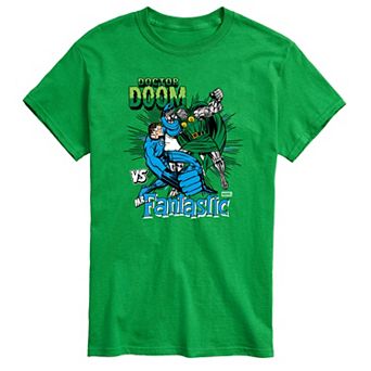 Men's Marvel Doctor Doom Vs Mr. Fantastic Graphic Tee