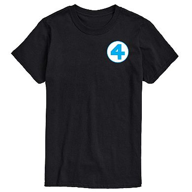 Men's The Fantastic Four Comic Cover Graphic Tee