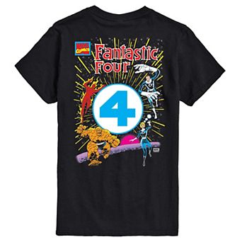 Men's Marvel The Fantastic Four Comic Cover Graphic Tee