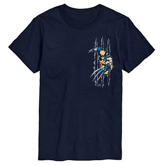 Men's Marvel Wolverine Claw Slash Graphic Tee