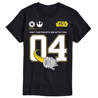 Men's Star Wars May The Fourth Be With You Graphic Tee