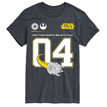 Men's Star Wars May The Fourth Be With You Graphic Tee