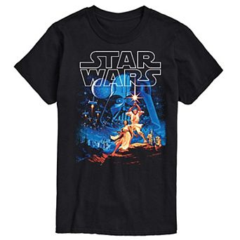 Men's Star Wars Episode IV A New Hope Graphic Tee