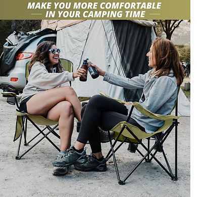 Foldable Heavy-Duty Camp Chair