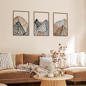 Rustic Nature Minimalist Abstract Wall Art