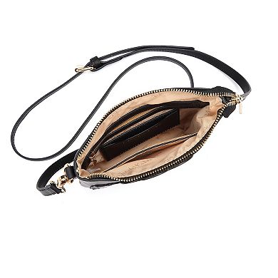 Frida Kahlo Messenger Bag Iconic Art-Inspired Crossbody Bag with 'Viva La Vida' Message