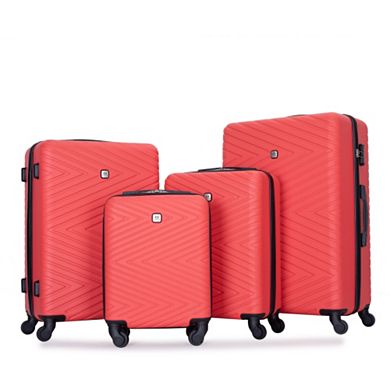 4-Piece Lightweight Tsa Luggage