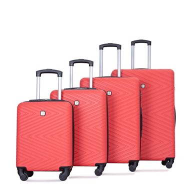 4-Piece Lightweight Tsa Luggage