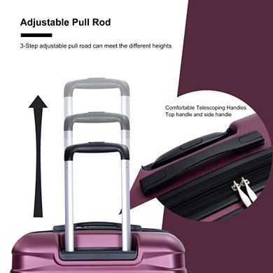 3-Piece Expandable Tsa Luggage