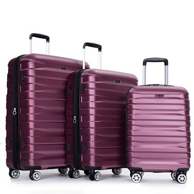3-Piece Expandable Tsa Luggage