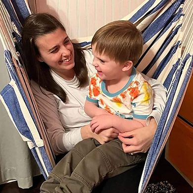 Hammock Chair With Sturdy Steel Bar