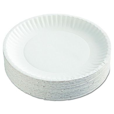 1200 Pieces White Paper Plates