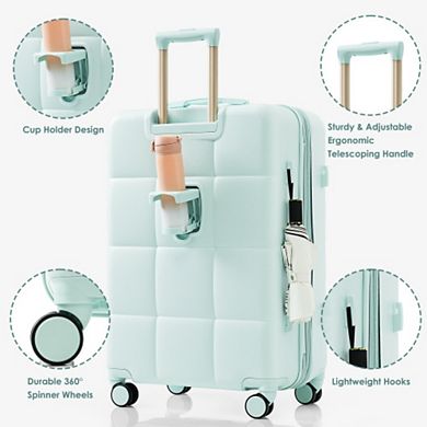 3-Piece Usb Hard Luggage