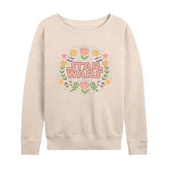 Women's Star Wars Spring Florals French Terry Long Sleeve Tee