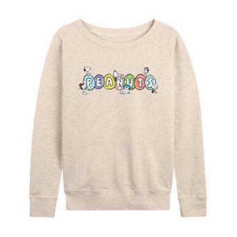 Women's Peanuts French Terry Long Sleeve Tee