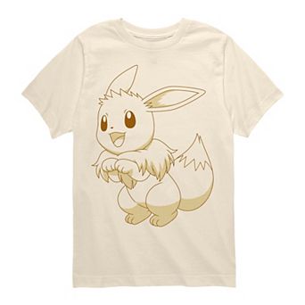Boys 8-20 Pokémon Eevee Oversized Graphic Tee