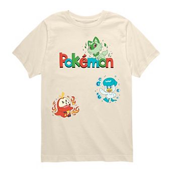 Boys 8-20 Pokémon Gen 9 Starters Graphic Tee