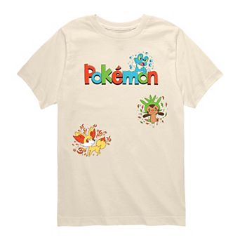 Boys 8-20 Pokémon Gen 6 Starters Graphic Tee
