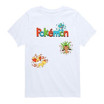 Boys 8-20 Pokémon Gen 6 Starters Graphic Tee