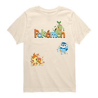 Boys 8-20 Pokémon Gen 4 Starters Graphic Tee