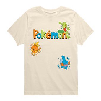Boys 8-20 Pokémon Gen 3 Starters Graphic Tee