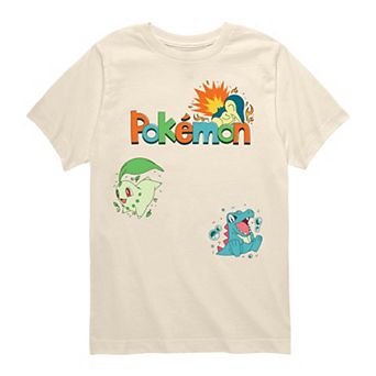 Boys 8-20 Pokémon Gen 2 Starters Graphic Tee