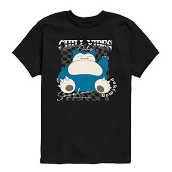 Boys 8-20 Pokémon Snorlax Chill Vibes Only Graphic Tee