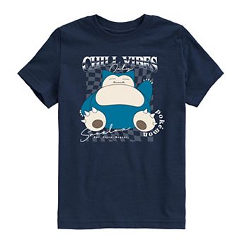 Boys 8-20 Pokémon Snorlax Chill Vibes Only Graphic Tee