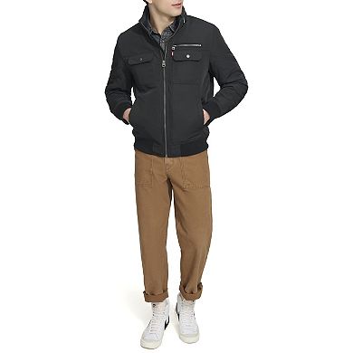 Men's Levi's® Stand Collar Utility Bomber Jacket