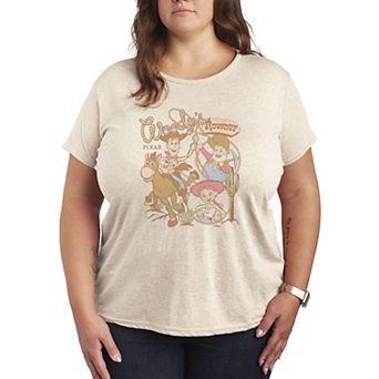 Plus Size Disney / Pixar's Toy Story Woody's Roundup Graphic Tee