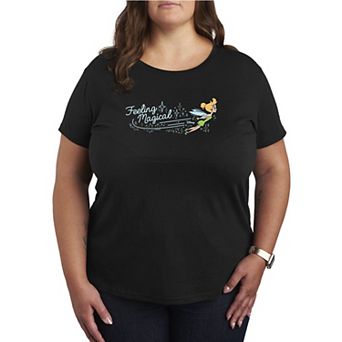 Plus Size Disney's Tinker Bell Feeling Magical Graphic Tee