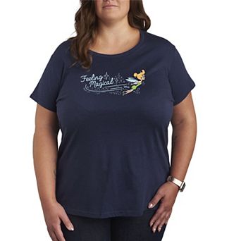 Plus Size Disney's Tinker Bell Feeling Magical Graphic Tee