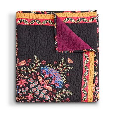 Greenland Home Fashions Jessa Floral Throw Blanket