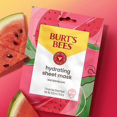 Burt's Bees 3-Pack Hydrating, Calming & Refreshing Sheet Masks Set