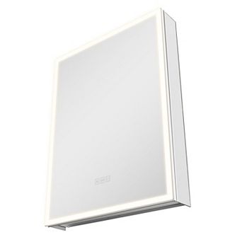 LED Mirror Medicine Cabinet with Anti-Fog and Motion Light - White