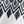 Black White Fair Isle