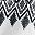 Black White Fair Isle