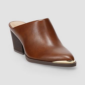LC Lauren Conrad Muzzano Women's Pointed Toe Heeled Mules