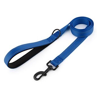 Dog Leash Comfort Reflective Nylon Pet Training Leash with Padded Handle 4ft and 5ft